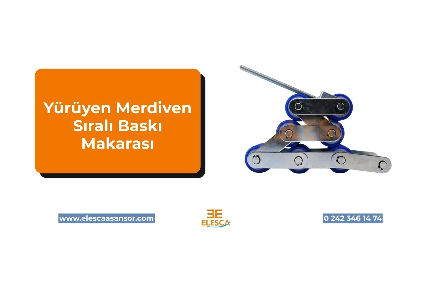 Yürüyen Merdiven Sıralı Baskı Makarası